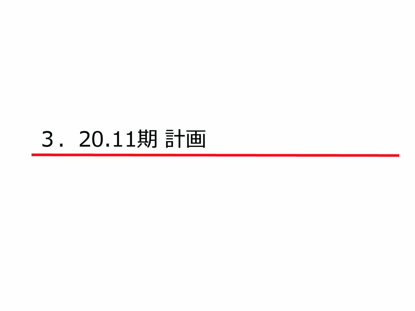 20.11期 計画