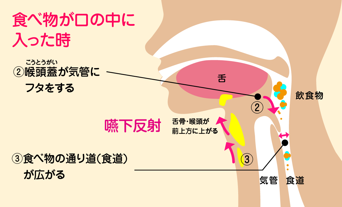 舌 が 喉 に 詰まる