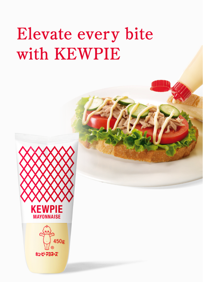 Kewpie Mayonnaise, Japanese Style Mayo Sandwich Spread Squeeze Bottle,  12-Ounce Tube (Pack of 1)