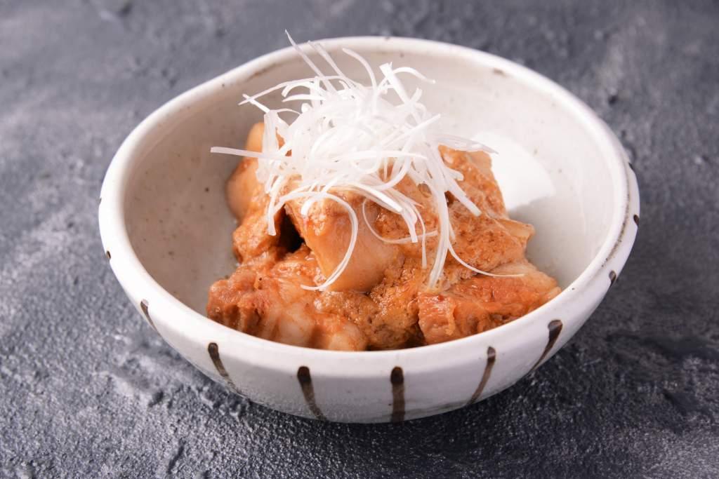 Sesame Kakuni Pork (Braised Pork Belly with Deep-Roasted Sesame Dressing)