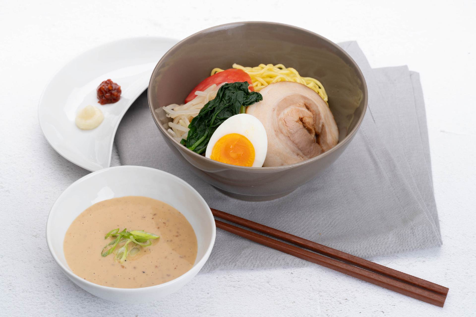 Tsukemen Salad (Dipping Noodles Salad)