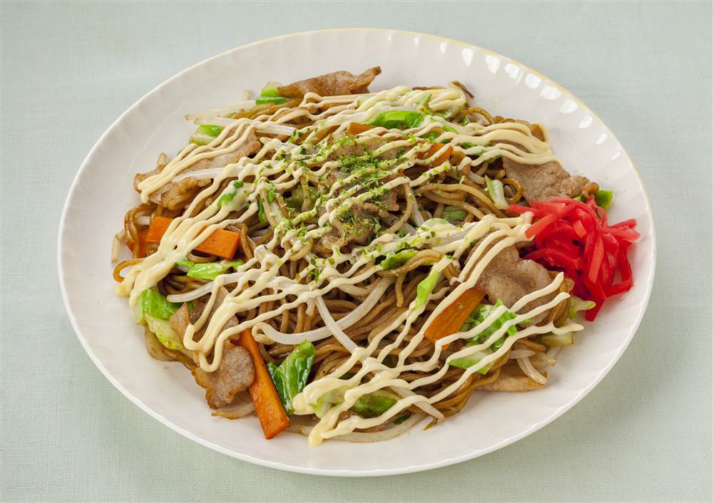 Sauce Mayo Yakisoba (Sauce Mayo Stir-fried Noodles)