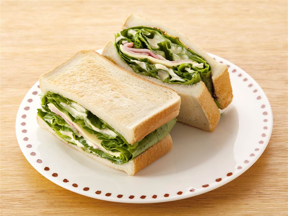 Romaine Lettuce Millefeuille Sandwich