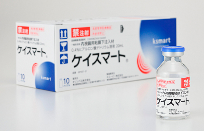 Kewpie's first medical device is K Smart, a submucosal injectable for endoscopic therapies