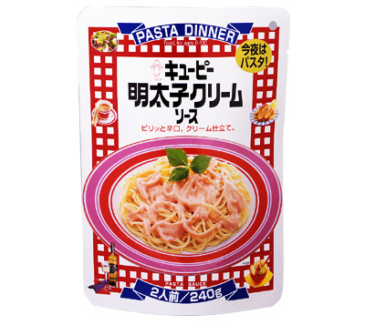 PASTA DINNER　明太子クリームソース
