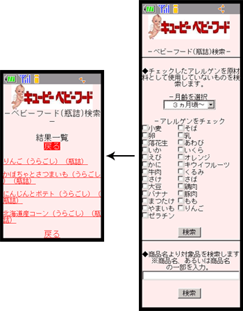 iモード画面